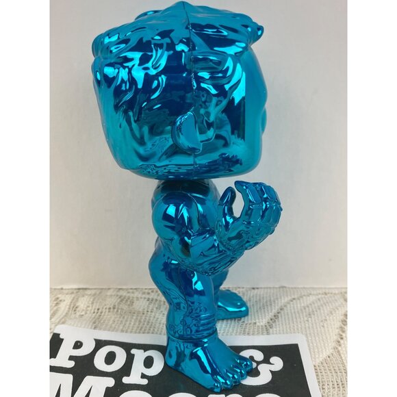 Funko Pop! Marvel Avengers Endgame: Blue Chrome Hulk 499 Loose Vinyl Figure - Picture 4 of 11